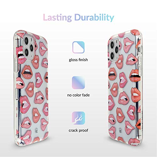 VELVET CAVIAR Compatible with iPhone 11 Pro Case Lips Design for Girls, Women - Cute Clear Protective Phone Cases (Pink Nude Lips) by VELVET CAVIAR - Used condition - Image 5