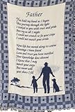 Manual 46 X 60-Inch Throw with Fringe, Father You Held My Hand