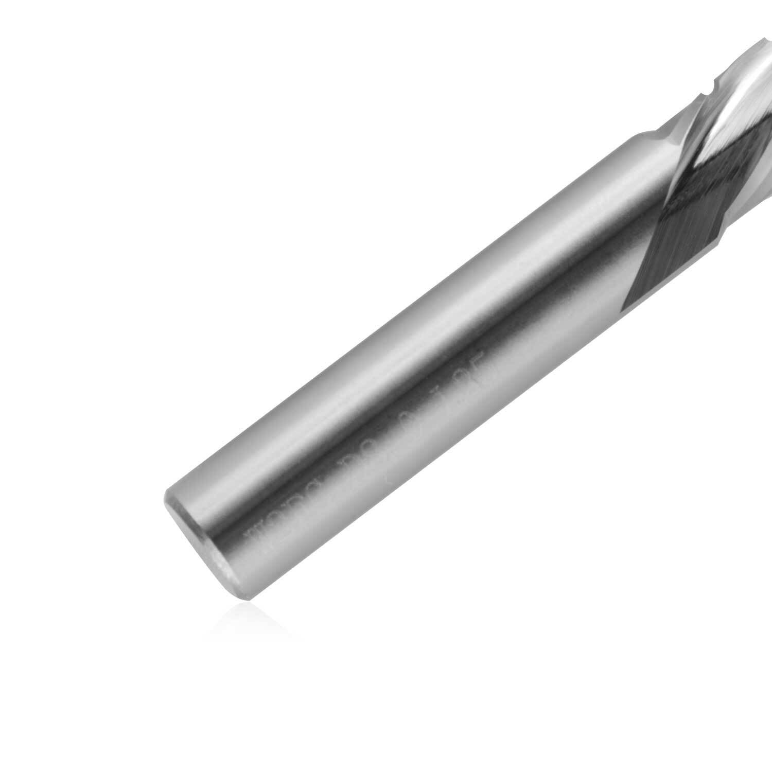 Fresa A Compressione su E Giù for in Metallo Duro CNC 6mm 8mm Due Flauti for Incisione Legno con Rompitruciolo(C2sf-d8-l25)