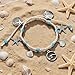 72ore Anklet Bracelets for Women Boho Anklet Waterproof Womens Summer Beach Vacation Outfits Fashion Jewelry