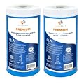 Aquaboon 5 Micron 10 x 4.5 Granular Activated Carbon Filter Cartridge Premium GAC Water Filter Replacement Compatible with FXHTC, WRC25HD, 2-Pack