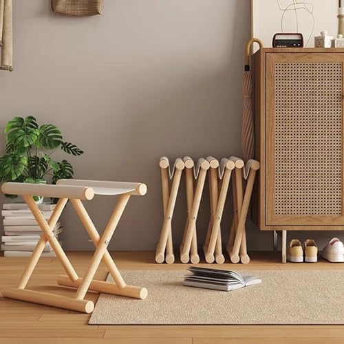 Taburete plegable pequeño para jardín, camping y pesca 7