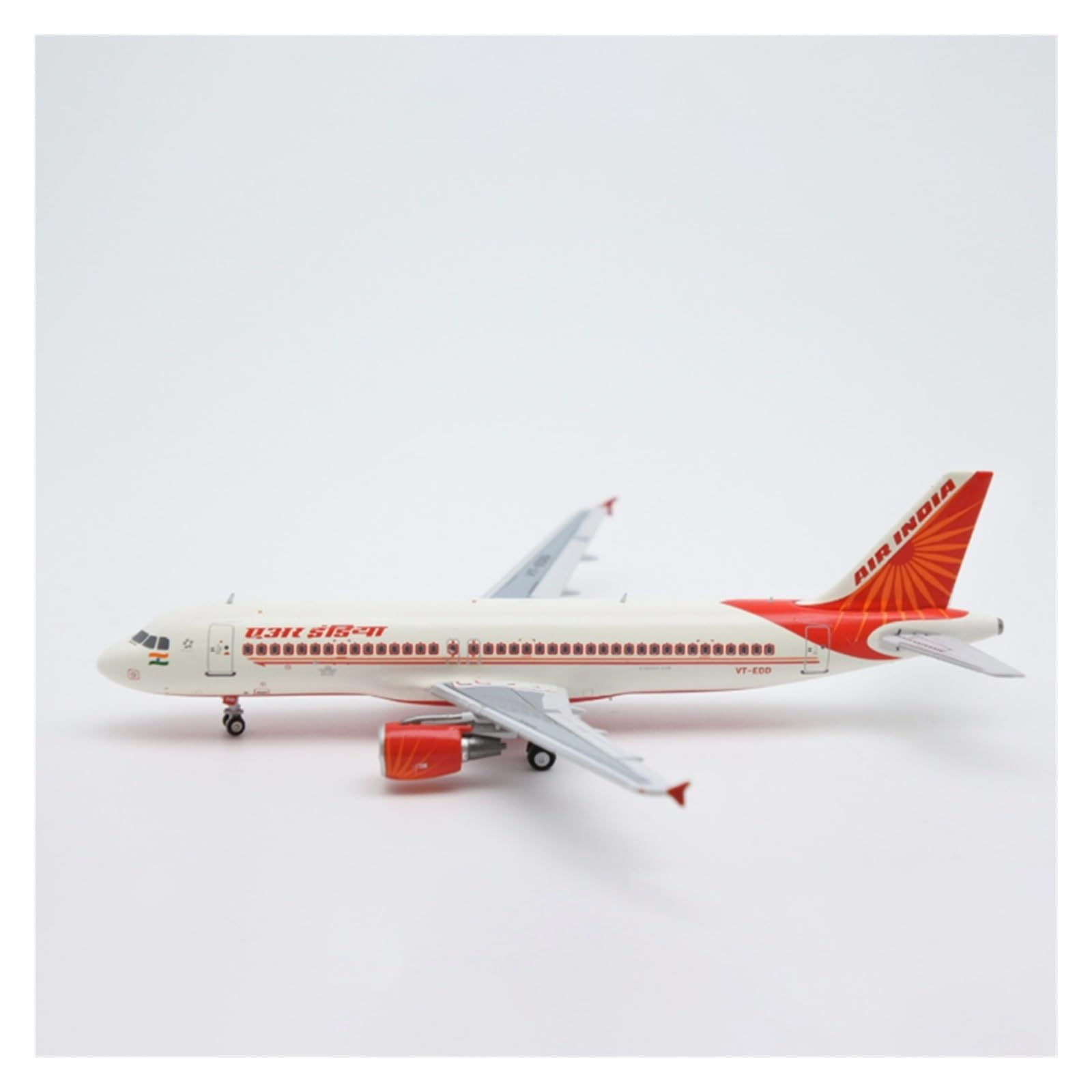 MENGE الطائرات الكلاسيكية خمر Diecast 1/400 Scale AIR INDIA Airlines Aircraft A320 VT-EDD نموذج طائرة طائرات لعبة مجسمة لجمع