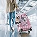 PtRug Travel Luggage Cover Suitcase Protector Fits 18-32 Inch Luggage Wheel Covers Patterned Travel Related Items Flower Luggage Protector Elastic Luggage Anti-scratch Suitcase Cover M