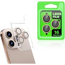 Coverzone iPhone 16 Pro ile uyumlu G r  A s n  Bozmayan Y ksek  z n rl kl  dizayn CL-07 Premium Advice Safir Kamera Lens Koruma Titanyum
