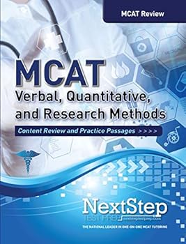Paperback MCAT Verbal, Quantitative, and Research Methods: Content Review and Practice Passages Book