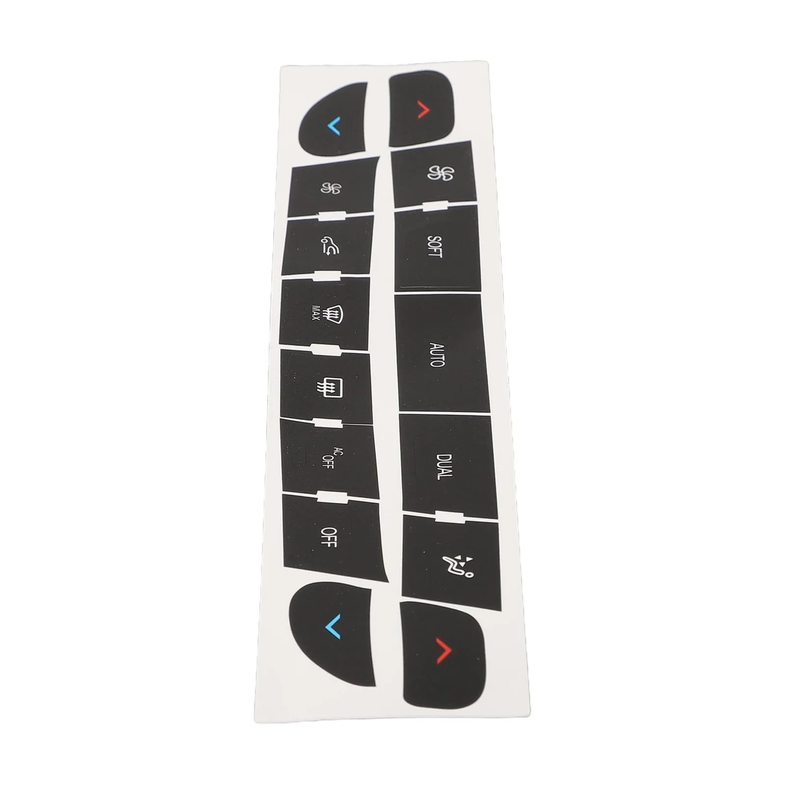 Wsbojxth One Color Repair Patch Compatible With Scenic Iii Button Repair Decal Stickers Air Conditioning Button Repair Sticker Car Parts