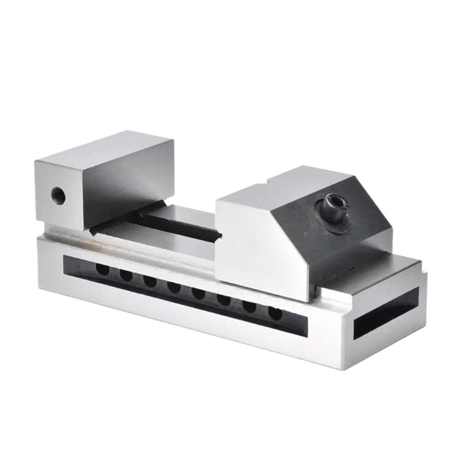 Machine Vise, 2" High Precision Machine 2 Inch Vise Fast Moving CNC Tongs Plain Vice for Surface Grinding Milling EDM Tools,for the Workbench