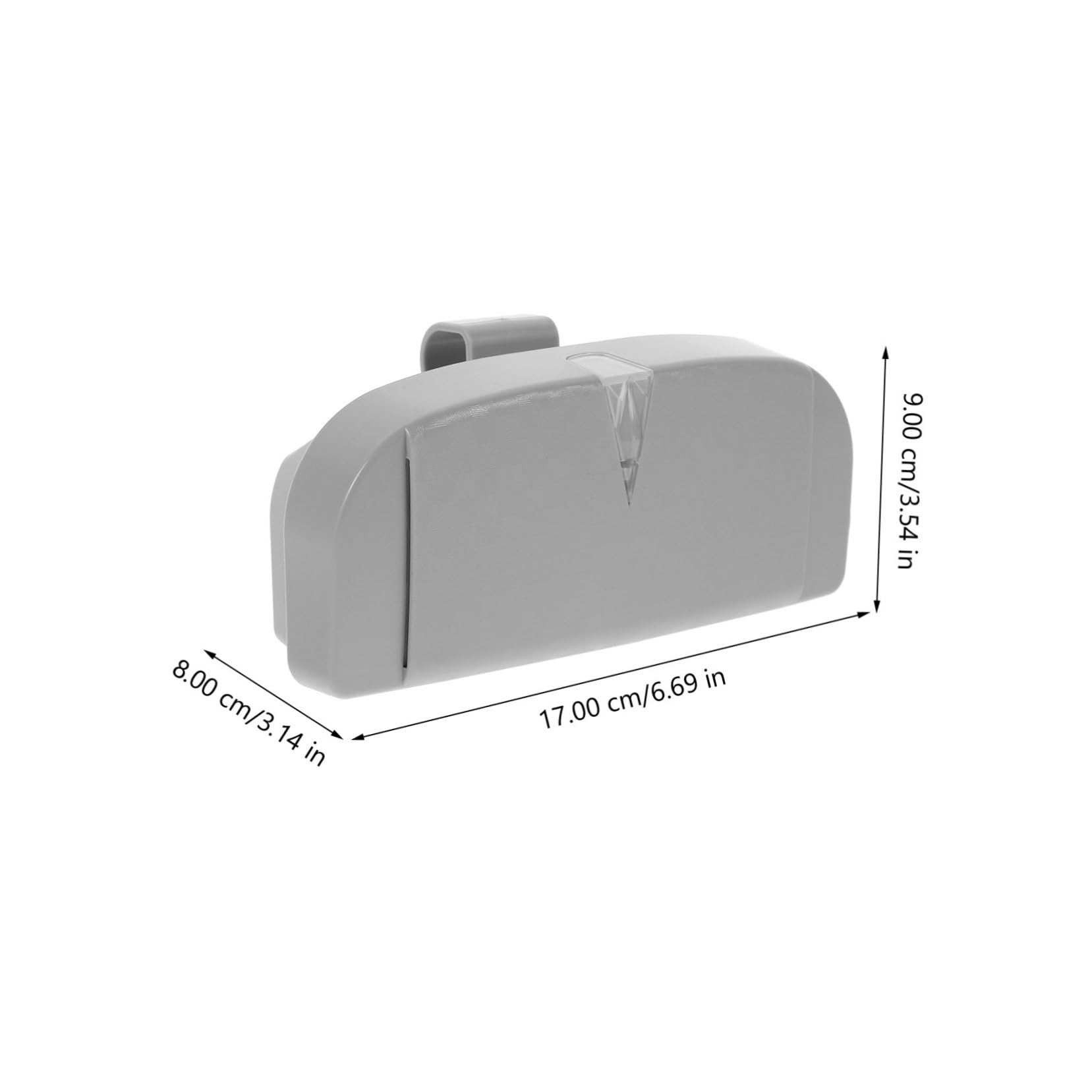 Gatuida 2piezas Soporte para Gafas De Sol y Billetes Organizador Interior De Coche Caja De Almacenamiento De Accesorio Multifuncional Fácil Instalación Visera