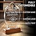 Personalized Crystal Trophy Award with Wood Base - Customized Engraved Text and Logo on Glass Plaque - Appreciation Gift for Employees,Coworker,Boss,Retirement Recognition,Thanks Gifts (Appreciation)