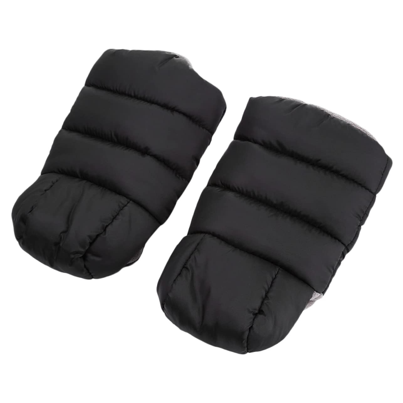 HEMOTON 1 Pair Warm Windproof Gloves Fleece Lined Stroller Mittens Newborn Hand Mittens for Strollers