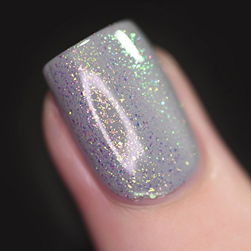 Image of ILNP Limitless - Vivid Pink, Bright Green Iridescent Topper Nail Polish