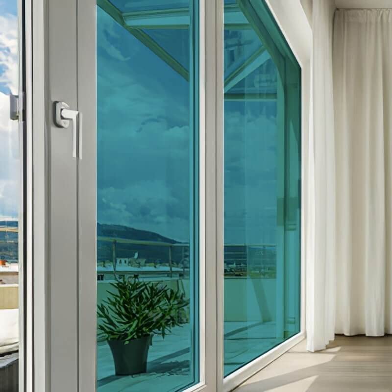 DIMEXACT Movie Color Blue Turquesa Transparente - Ancho: 75 cm x