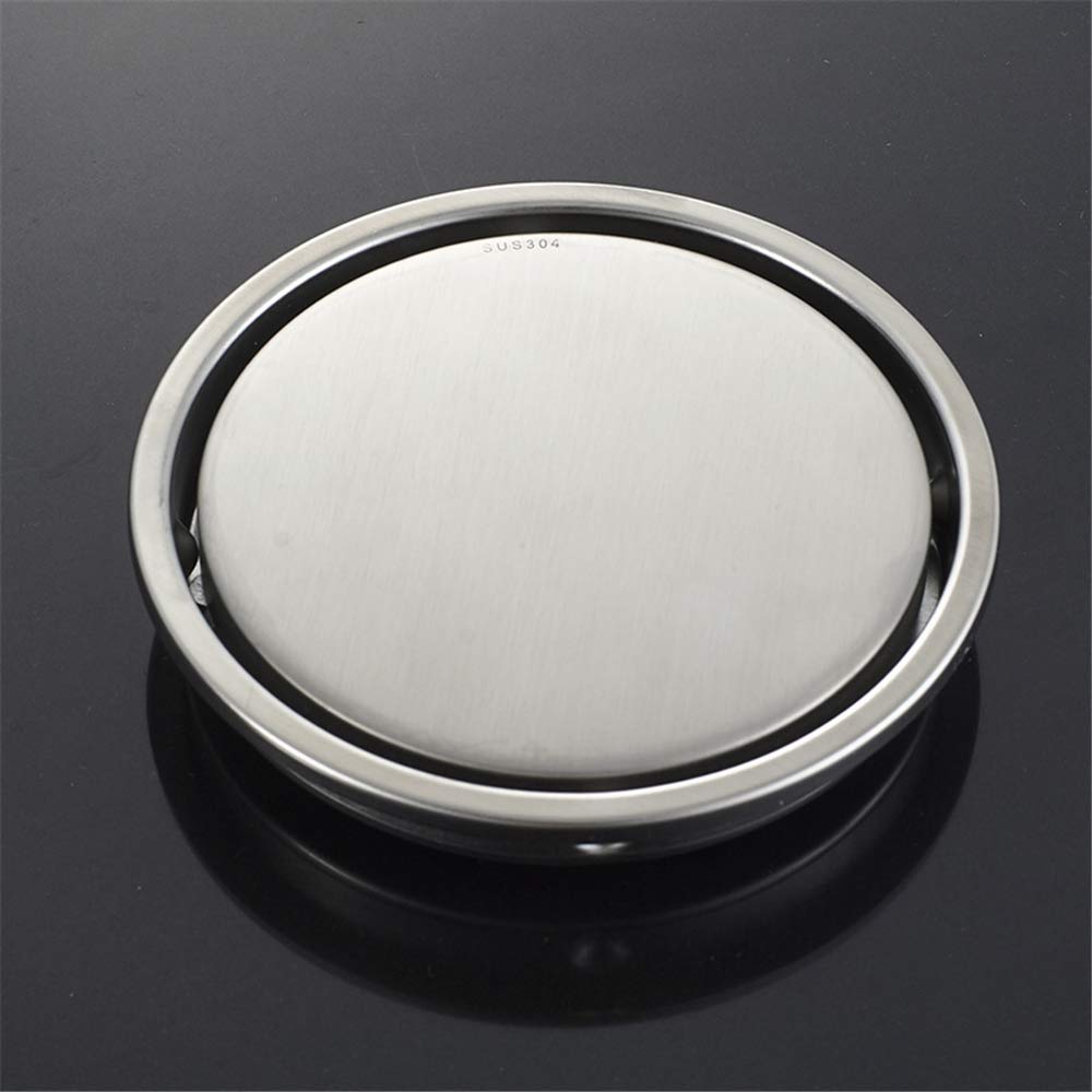 Desagüe de Piso Redondo con inserción de baldosas， Rejillas de desechos de Acero Inoxidable 304， desagüe de Ducha， Hardware de Drenaje de Piso antiolor，，