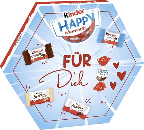 kinder Happy Moments Mini Mix – Zum geselligen Anbieten, Teilen mit Freunden und Familie – 161 g 3
