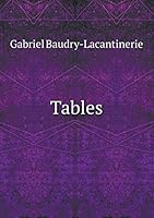 Tables 551931652X Book Cover