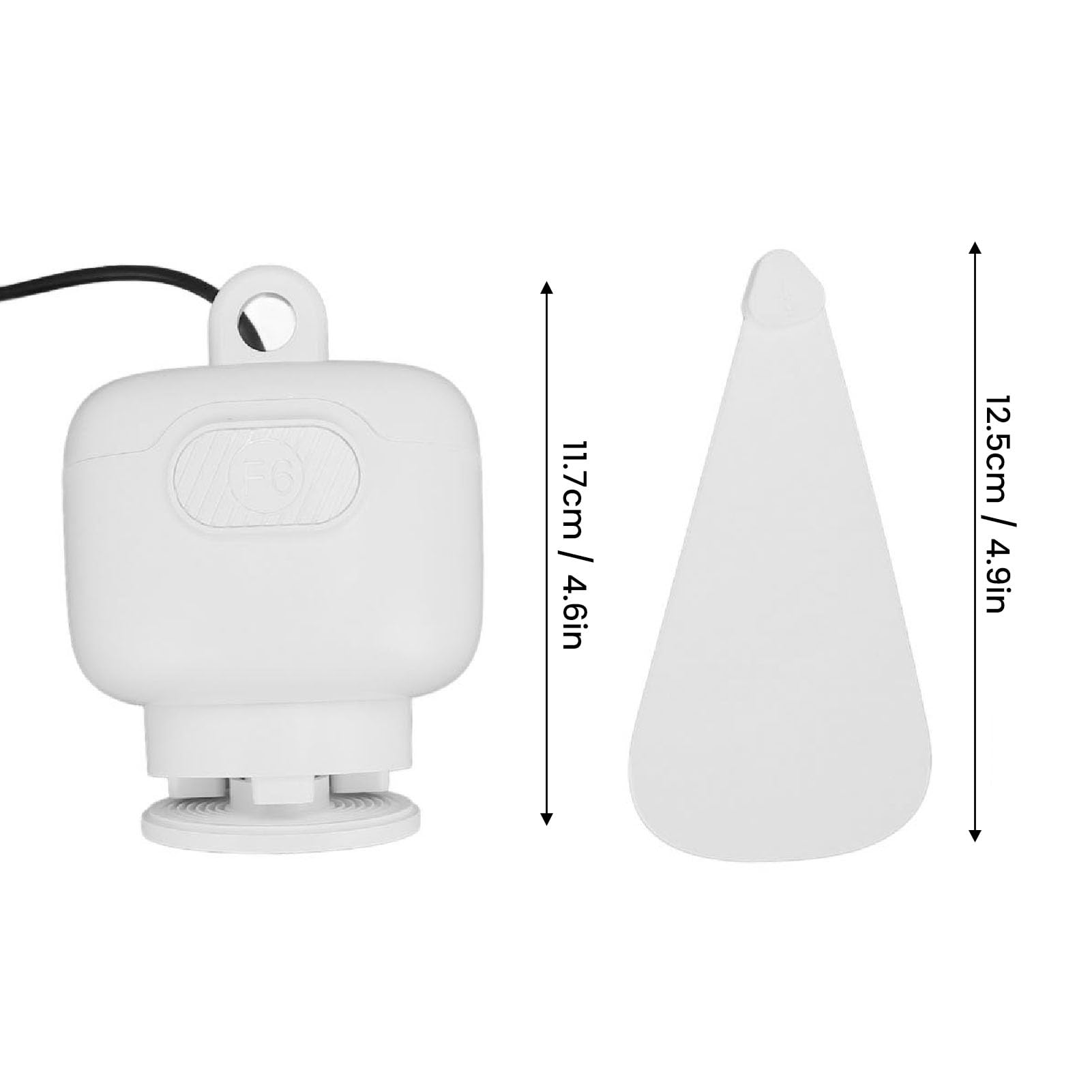 Wiszący Wentylator Sufitowy, łatwy w Obsłudze USB Cichy Oszczędzający Miejsce Przenośny Wentylator Kempingowy, Wentylator Sufitowy Bez światła do Akademika na Zewnątrz Kemping