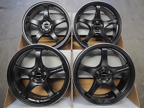 19インチ ブラックポリッシュ 5スポークホイールセット 51TsEXB--bL.jpg