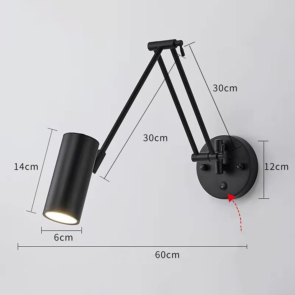 Amazon.co.jp : レトロアンティークウォールライト工業用スイング