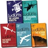 Robert Ludlum Collection Covert One 5 Books Set (Bourne Trilogy Series Author) (The Hades Factor, The Arctic Event, The Cassandra Compact, The Altman Code, The Lazarus Vendetta)