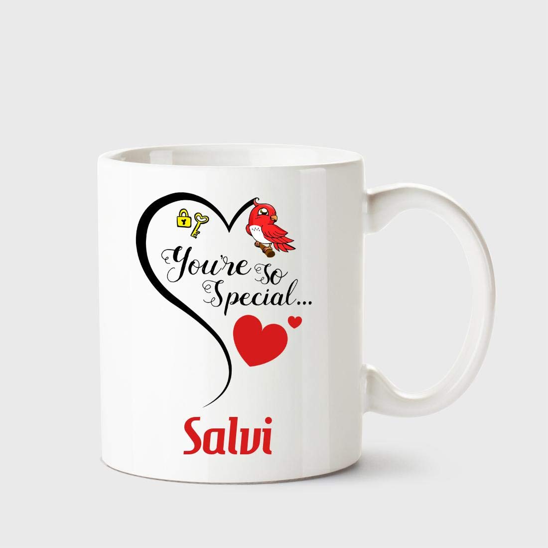 Chanakya You're so Special Salvi White Coffee Name Ceramic Mug