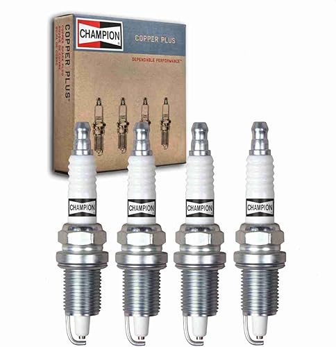4 bujías Champion Copper Plus compatibles con Jeep Wrangler 2.5L L4 1987-1998