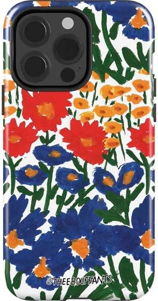 Skinit Impact Phone Case Compatible with iPhone 14 Pro - Officially Licensed Bouffants and Broken Hearts Painterly Garden Design