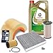 BESTPRICE Inspektionspaket Filterset mit 1x Ölfilter, 1x Kraftstofffilter, 1x Innenraumfilter (Aktivkohle), 1x Luftfilter, 1x Ölablassschraube mit Dichtung, 1x Motoröl 5W-30 LL Edge Titanium 5 l, en las günstig Kaufen-BESTPRICE Inspektionspaket Filterset mit 1x Ölfilter, 1x Kraftstofffilter, 1x Innenraumfilter (Aktivkohle), 1x Luftfilter, 1x Ölablassschraube mit Dichtung, 1x Motoröl 5W-30 LL Edge Titanium 5 l,