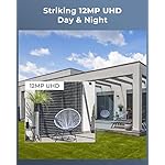 REOLINK 12MP Wired Security Camera System, 4pcs H.265 12 Megapixel UHD PoE Surveillance Cameras, Person Vehicle Pet Detection, Spotlight Color Night Vision, 8CH NVR with 2TB HDD, RLK8-1200B4-A - Image 2