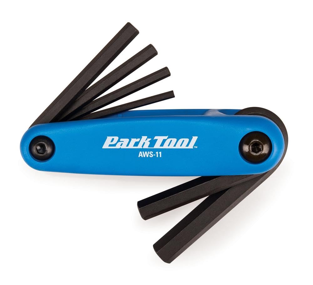 Park Tool AWS-11 Fold-Up Hex Wrench Set Tool 3 - 6 mm/8 - 10 mm