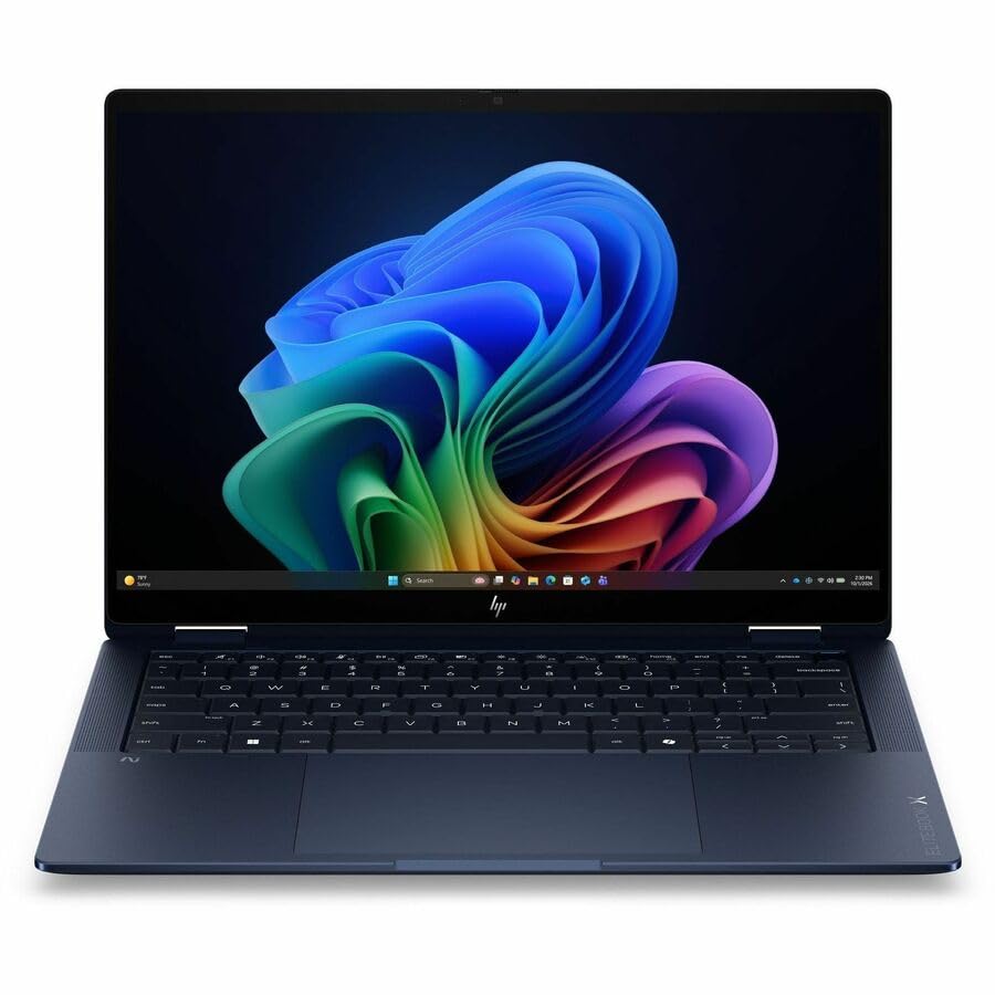Image of HP EliteBook X Flip G2i 14 inch Touchscreen Convertible Copilot+ PC 2 in 1 Notebook - WUXGA - Intel Core Ultra 7 Series 3 356H - 32 GB - 1 TB SSD - English Keyboard - Atmospheric Blue - Intel Chip - 1920
