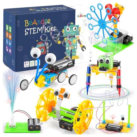 6-in-1 STEM Robotics Kit for Ages 6-12