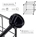 UNICOO - 14 * 14 inch Big Cube Multi Use DIY 20 Cube Wire Grid Organizer, Wardrobe Organizer, Bookcase, Storage - Black Wire
