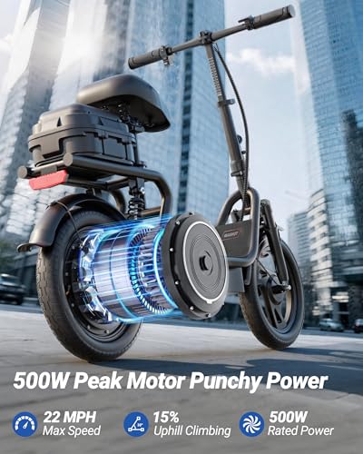 Image of MAXSHOT Electric Scooter for Adults, 8.5 /10 /14 inch Tires, 19 /22Mph, 350W /500W Motor, 21-28 Miles Range, Folding E-Scooter with Dual Suspension,APP Control