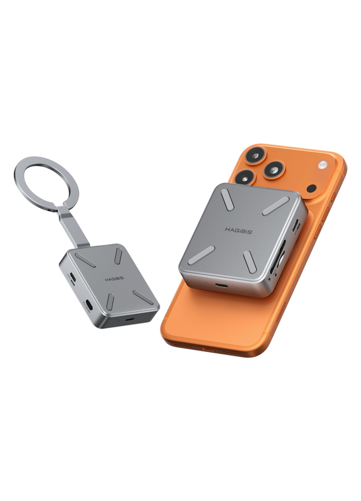 Hagibis Hub USB C magnético com gabinete SSD M.2 NVMe 2230 e
