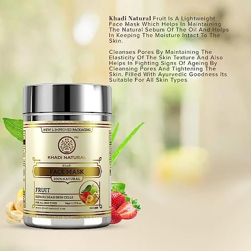 KHADI NATURAL Fruit Herbal Face Mask Pack, 50g - Image 5