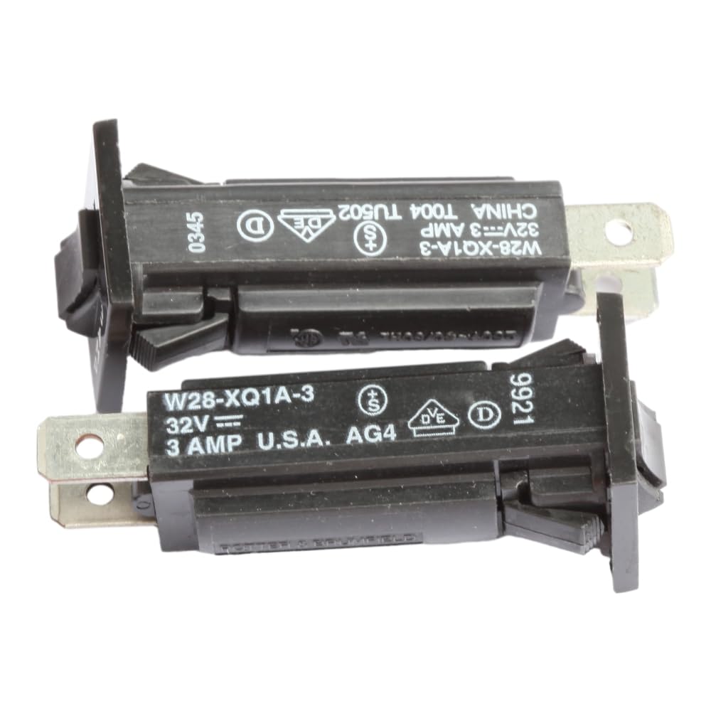 W28-XQ1A-3 32V 3AMP 250V ~ 50/60Hz Disyuntor (paquete de 2)
