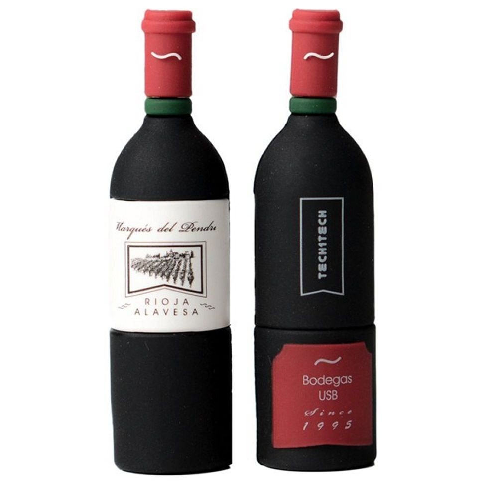 tech1tech tec5127 – 16 Bottle Wine Marques – USB Stick