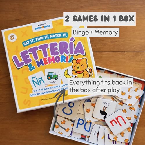 Pato Pato Letteria & Memoria juego educativo bilingüe miniatura 7