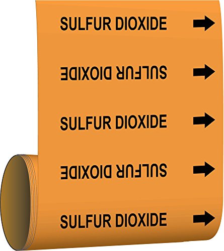 Éviter les erreurs de fluide avec le marqueur de tuyau dioxyde de soufre