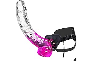 11-Inch Realistic Dildo with Adjustable Strap-On Harness