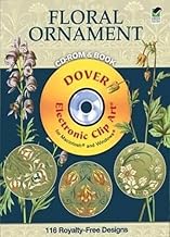 Plants & Flowers as Ornament CD-ROM and Book (Dover Electronic Clip Art)