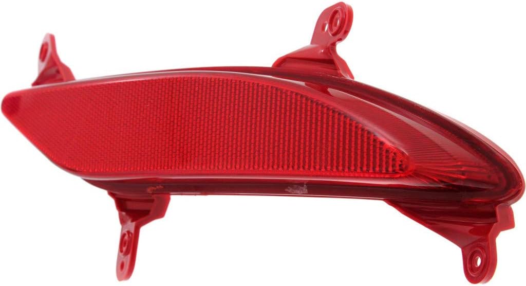 CarLights360 For 2013 2014 2015 2016 Hyundai Santa Fe Driver and Passenger Side Pair Rear Bumper Reflector DOT Certified HY1184109, HY1185109 | 92405-2W200, 92406-2W200 ;Sport