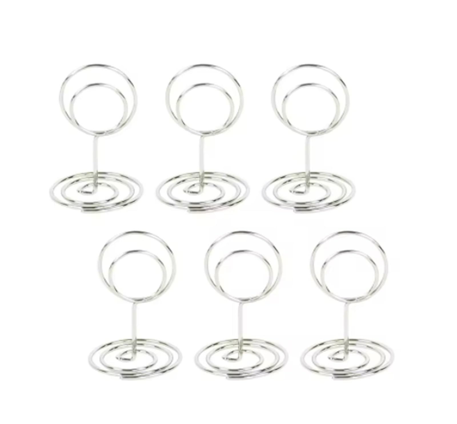 Gwyzax Table Number Holders Place Card Holder,100pcs Table Numbers Holders,Table Place Card Holders,Table Holders,for Wedding,Birthday Party