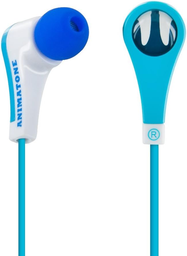 iFrogz Animatones Volume Limiting Earbuds for Kids – Blue
