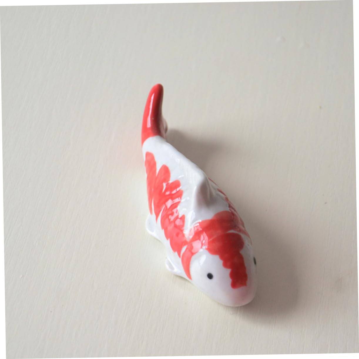 2 piezas de decoración del hogar, cerámica, decoración de peceras, decoraciones de acuario, decoración de peces de simulación, peces flotantes de acuario, peces flotantes, estatuas de peces pequeños,