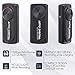 Mini Voice Activated Recorder | Password Protection | More Than 20 Hours Battery Life | 512 Hours Audio Storage Capacity | US Patent | 2021 Upgraded Firmware
