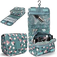 Multi Functional Travel Organizer Accessory Toiletry Cosmetics Bag Makeup Or Modern Style Shaving Kit Pouch for Men and Women (Color and Design May Vary)