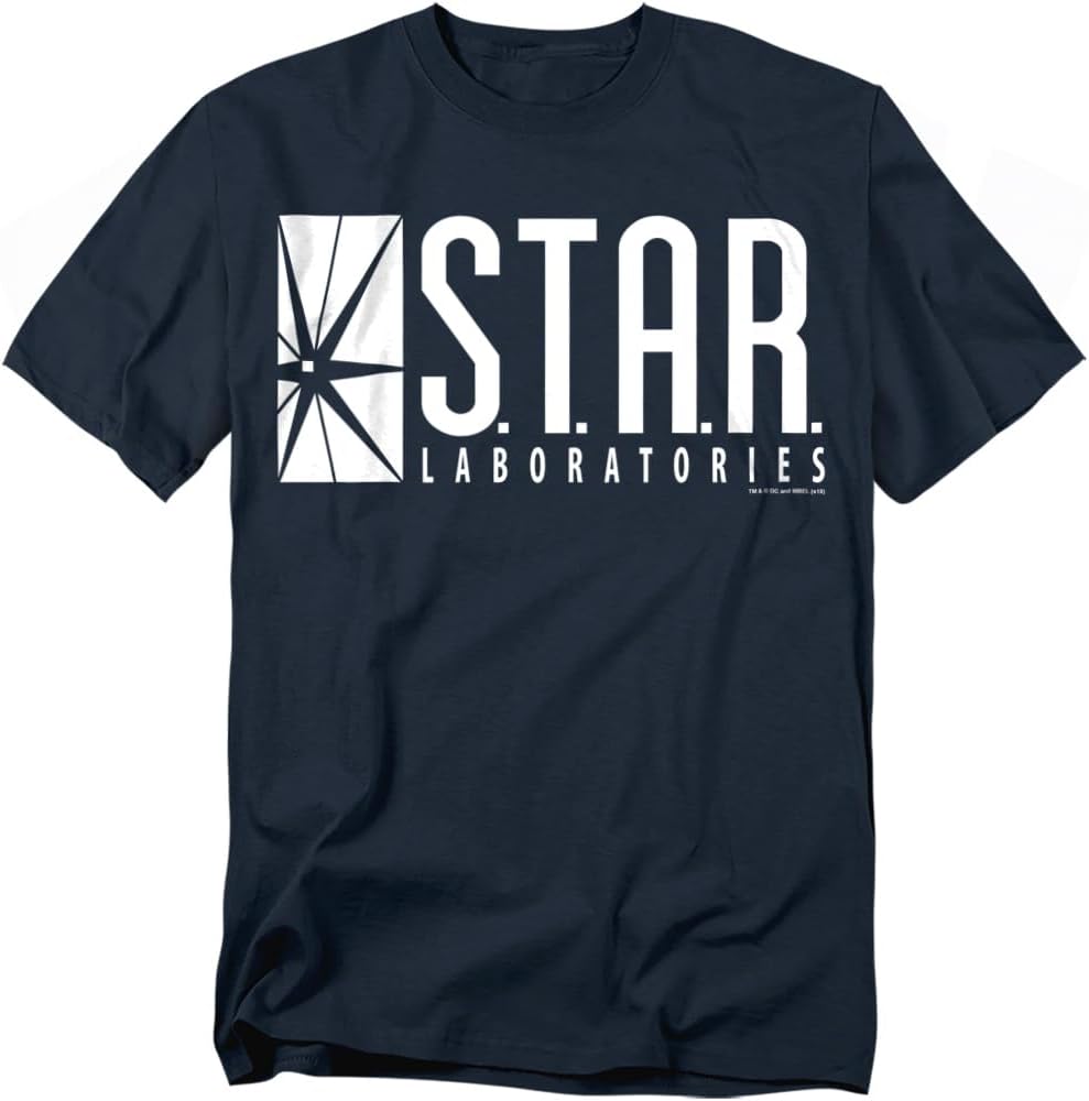 Flash Superhero Star Labs T-Shirt - Black