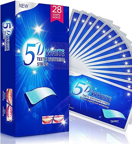 Strisce Sbiancanti Professionali per Denti - 28 Strisce, 14 Sessioni